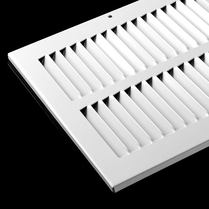 Fits 10x10 Duct Opening | Steel Return Air Grille, Air Return Vent Cover - Image 4