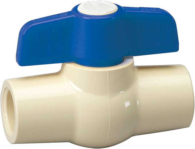 Homewerks 3/4-Inch CPVC Full Port Ball Valve, NSF | 100 PSI Rated at 180F by HomewerksWorldwide