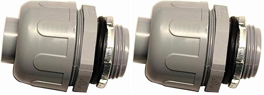 Southwire 58133701 3/4-in Liquid-Tight Connector;Grey by Southwire