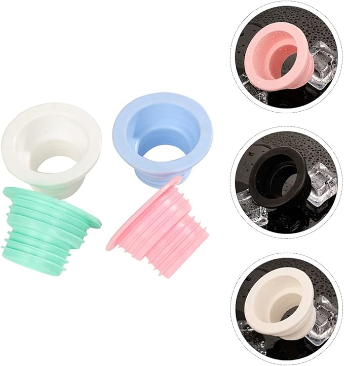 jojofuny 40pcs Drain Seal for Washing Machine and Bathroom Floor Drains Elastic - Image 4