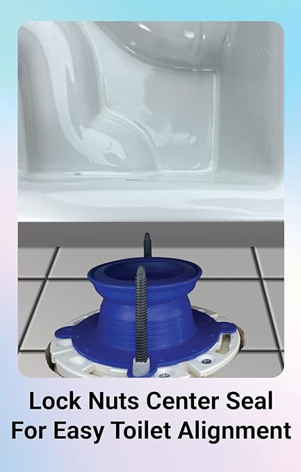 One N Done Toilet Flange Repair Kit – Complete Toilet Wax Ring Replacement Kit - Image 2