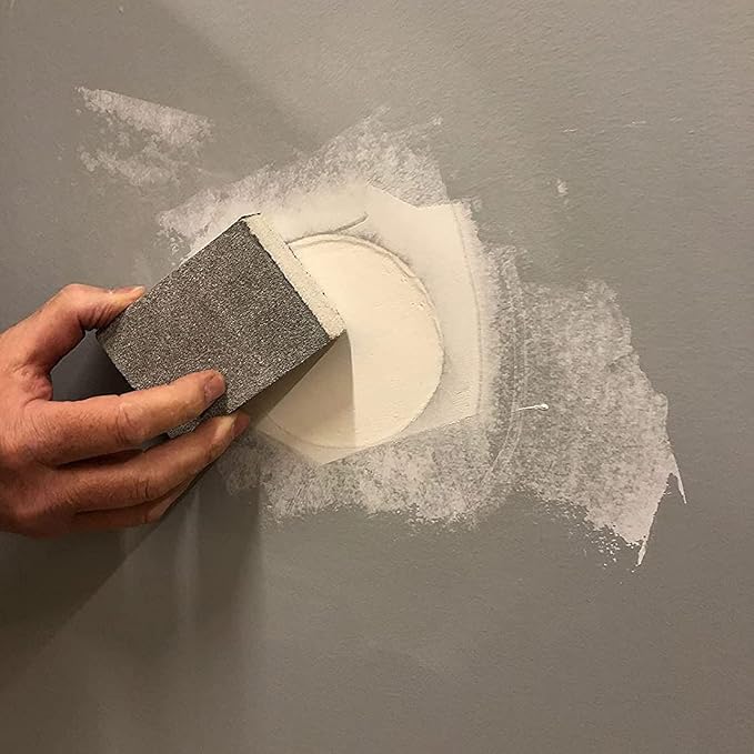 ALLWAY WEK2 Wall-EZ Drywall Repair Kit | Tapered Hole Saw and 2 Drywall Plugs - Image 7