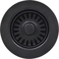 EADOT 3-1/2 Inch Polymer Black Sink Drain Assembly by EADOT