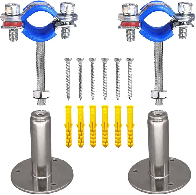 Wall Mount Ceiling Mount Pipe Supports, Adjustable Pipe Clamps、Hangers - Image 5