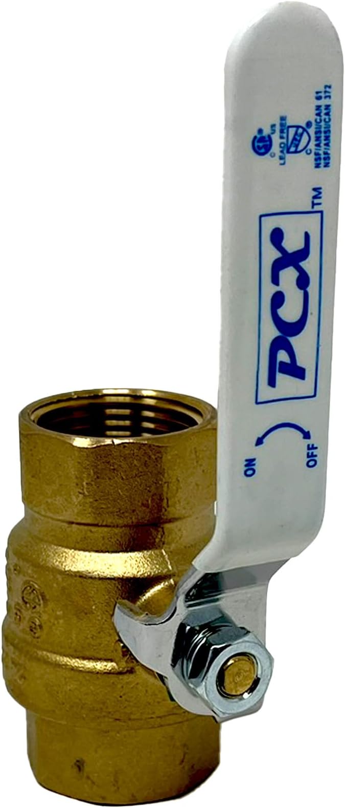 2-Pack 1/2-Inch FIP Female NPT Threaded Heavy Duty Brass Ball Valve, Full Port - Image 4