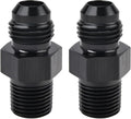 EVIL ENERGY 6AN Male Flare to 1/8" NPT Pipe Fitting Adapter Aluminum Straight by EVILENERGY