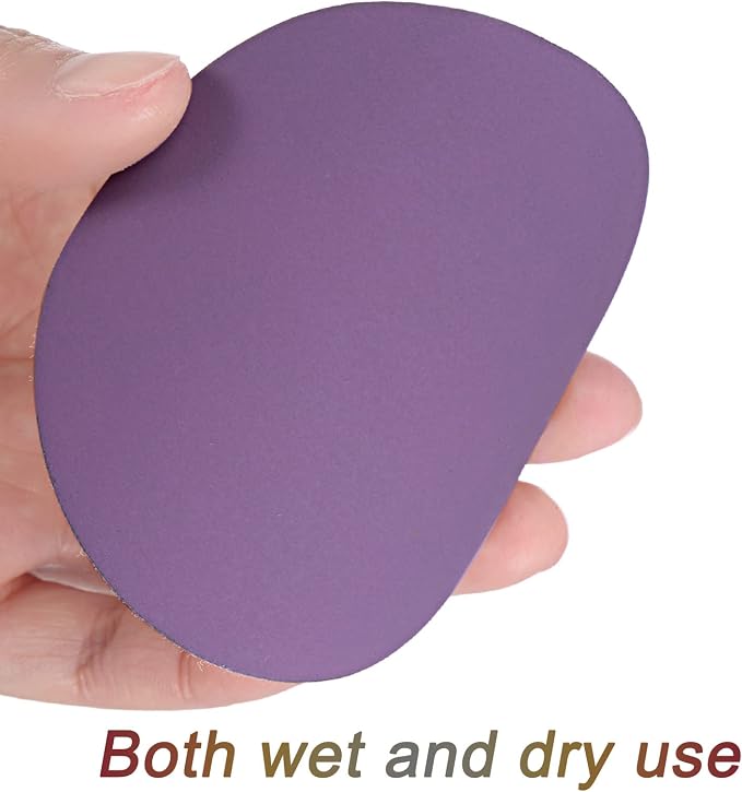 uxcell 20Pcs 3-Inch Purple Sanding Discs 1200 Grits Hook and Loop Professional - Image 3
