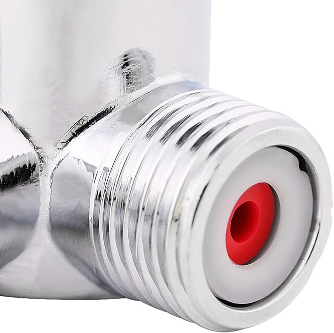 Thermostatic Mixing Valve G1 2 Compact Brass Temperature Control Water Blending - Image 5