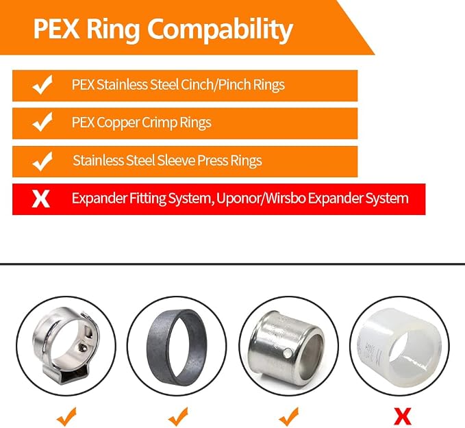 12 Pack 3/4" × 3/4" × 1/2" Brass PEX TEE Fittings | - Image 6