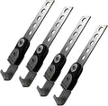 4 Pack Swivel Style Exhaust Hanger Bracket Heavy Duty Open End Hanger by HAOXAOON