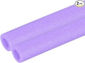 PATIKIL Pipe Insulation Foam Tube 3/8" x 3.3FT x 13/16" Purple 2 Pcs | Heat by PATIKIL