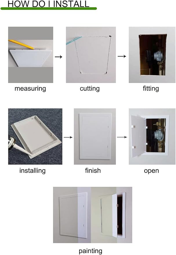 Fengze Attic Access Door, Interior Wall Access Panel Ceiling Decoration - Image 4
