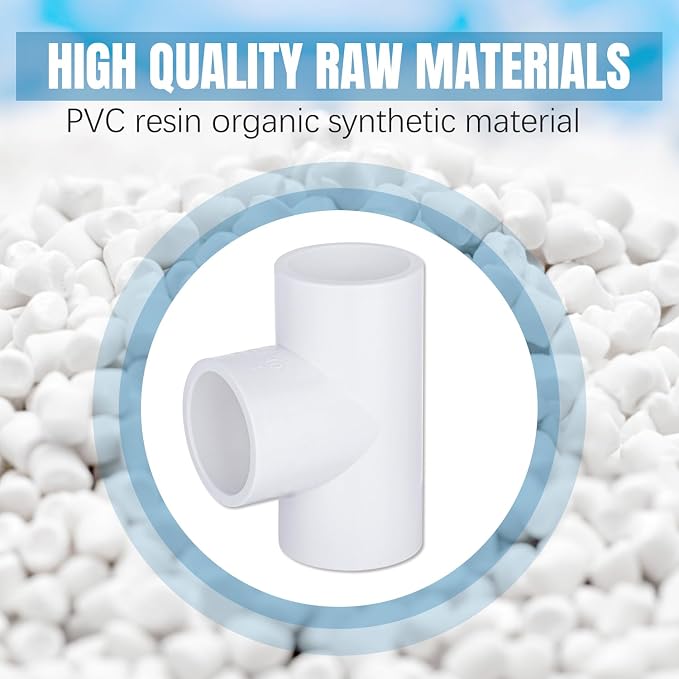 3 Way Tee PVC Fittings, 3/4-inch Furniture Grade Fittings, Tent PVC Connectors - Image 3