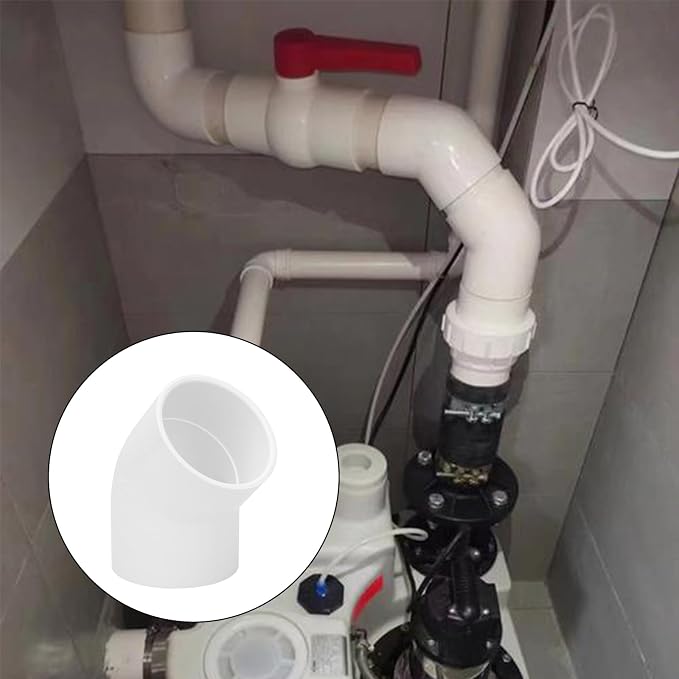 3" 45 Degree PVC Elbow Pipe Fitting Connector Furniture Build Grade SCH40 3 - Image 7