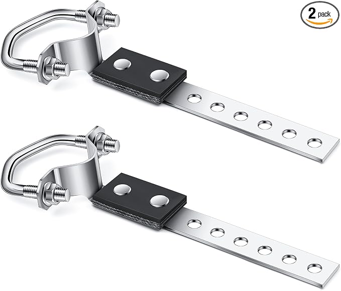Geetery 2 Pcs Universal Exhaust Hangers Muffler Hanger, Oe Style, Heavy Duty by Geetery