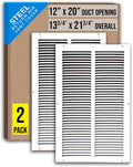 Fits 12x20 Duct Opening | Steel Return Air Grille by Handua | Vent Cover Grill by Handua