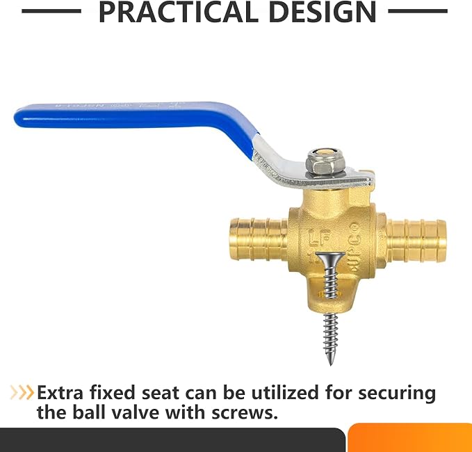 30PC HeSun 1/2 Inch PEX Ball Valves - Image 7