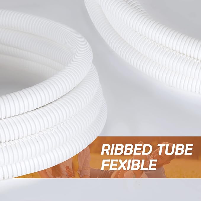 ZhiYo 20FT 1/2” Wire Loom Split Tubing Auto Wire Conduit Flexible Cover | High - Image 5