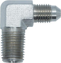 RFS Stainless Steel JIC Flared Tube Fitting, 90 Degree Elbow, 1/4" JIC Male x by RFSHydraulics