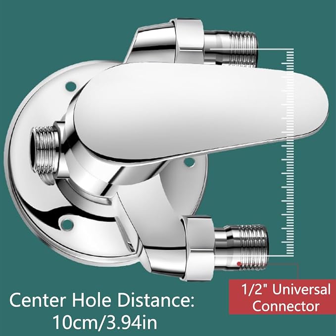 Male Thread Hot and Cold Water Mixer, Mixing Control Valve - Image 5
