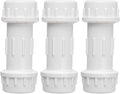 DONWARE 3-Pack 1/2-inch PVC Compression Coupling Cople de Compresión PVC | Pipe by Unknown