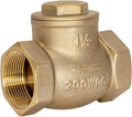 Eastman Brass Swing Check Valve, 1-1/2 Inch IPS, Brass Plumbing Fitting by EZ-FLO