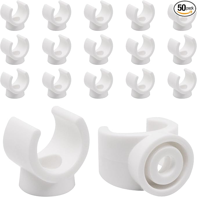 1/2 Inch PEX Clips Pipe Clamp 16 mm Pipe Hangers Pipe Holder PEX Tubing Clamps by SSYDIEN