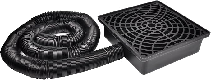 Prestantious Low Profile Catch Basin Drain Kit Gutter Downspout Extender | by Prestantious
