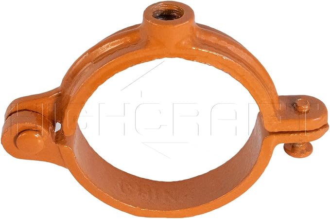 HIGHCRAFT HINGC-12-10 Industrial Decor Hinged Split Ring Pipe Hanger 1/2 in. - Image 3