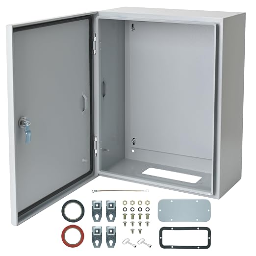 Waterproof Electrical Enclosure 16 x 16 x 8'', Outdoor Electrical Box by Unknown