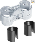 8 Sets Double Port Parallel Pipe Clamp Connectors, Fits 3/4" EMT Directly | by Fanmao