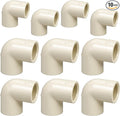 SUPPLYGIANT 10pcs 1-1/4 Inch CPVC 90 Degree Elbow Socket x Socket Fitting by SupplyGiant