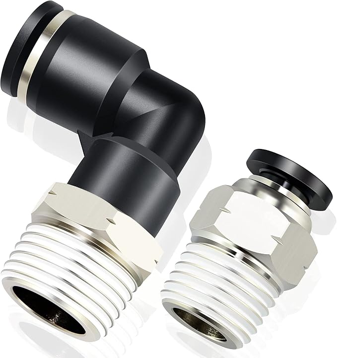 TAILONZ PNEUMATIC Elbow and Straight Combination 5/16 Inch Tube OD x 3/8 Inch - Image 8