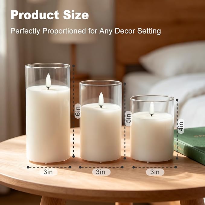 LEDHOLYT Rechargeable RGB Flameless Candles, Holiday Décor & Gifts - Image 6