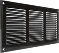 12 x 6 Inch Black Galvanized Steel Return Air Register Vent Cover, AC Vent Cover by ECOPROVENT