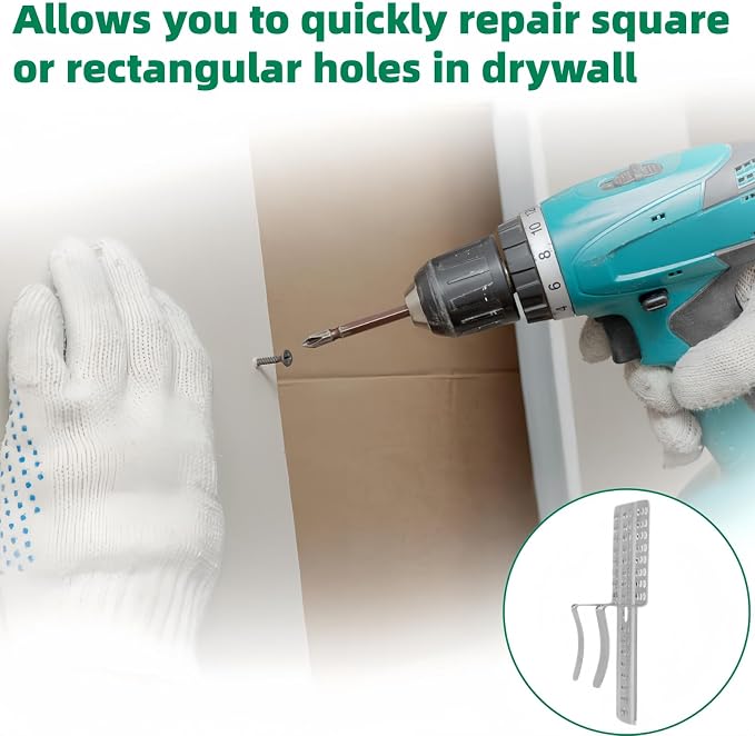 10Pcs Drywall Repair Clips Wall Patch Kit Drywall Fastener Clip - Image 7