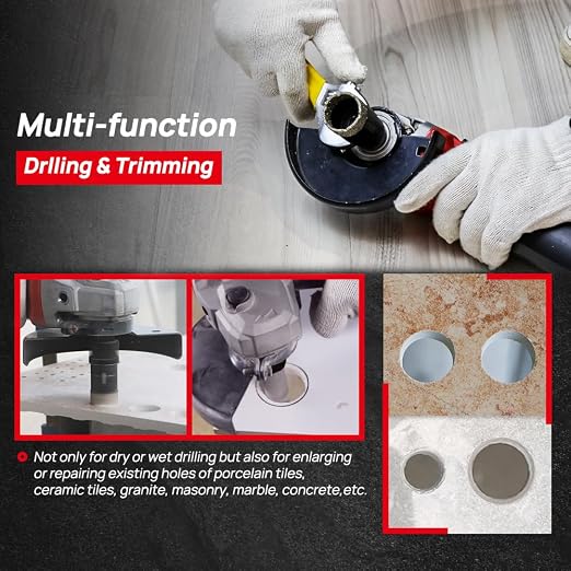 DT-DIATOOL Diamond Core Drill Bits Kit 8pcs/Set - Image 5