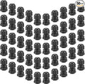 50 Pcs 1/4" NPT Cable Glands, IP68 Waterproof Adjustable Nylon Strain Relief by Hilictokt