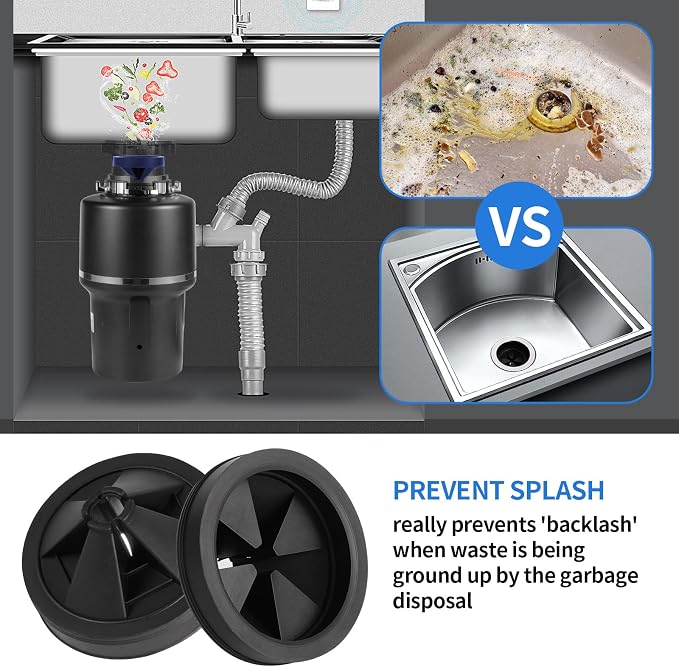 RQYEKDO Upgraded EPDM Garbage Disposal Splash Guard 1 Pack - Image 4