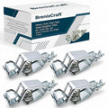 25 Amp Heavy-Duty Alligator Test Clips Electrical 4 Pack | BU-24APN Clip by BrenixCraft