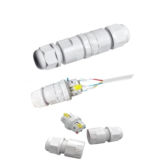 Waterproof 3PIN Wire Connector for Permanent Outdoor Lights, String Light - Image 7