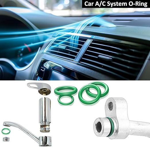 O Ring, Car Air Conditioning O Ring Kit, Auto Vehicle Repair Faucet Plumbing - Image 6