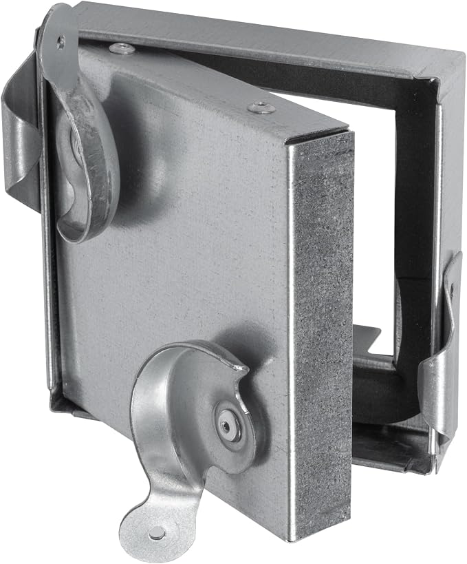 Repa Market 4 x 4 Inch Galvanized Steel Duct Access Door – Airtight Insulated by RepaMarket