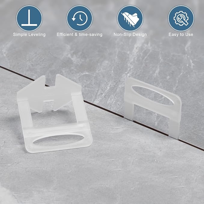 4650 Tile Spacers 1/16 Inch Tile Leveling Clips - Image 3
