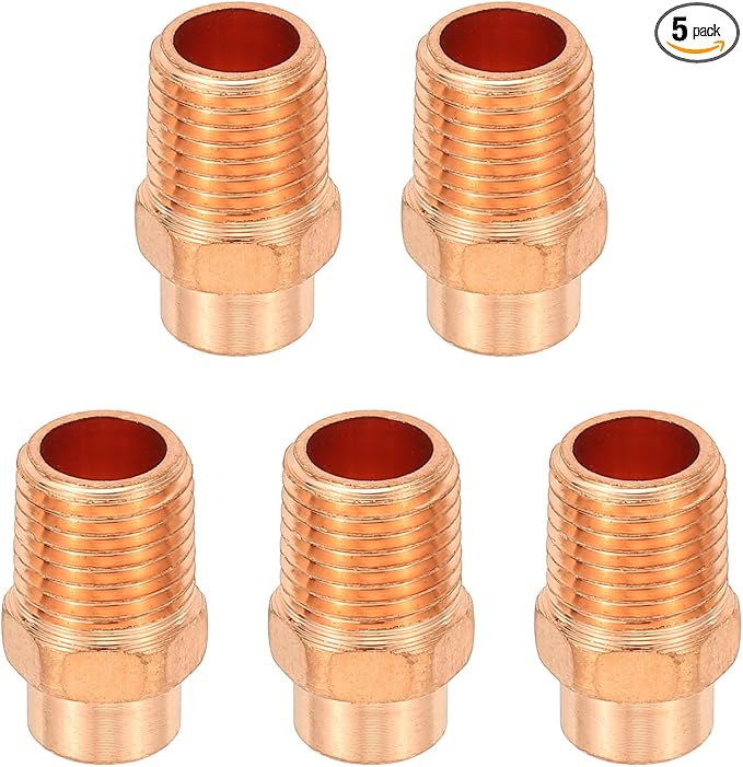 PATIKIL 1/4" Male Adapter Fitting by PATIKIL