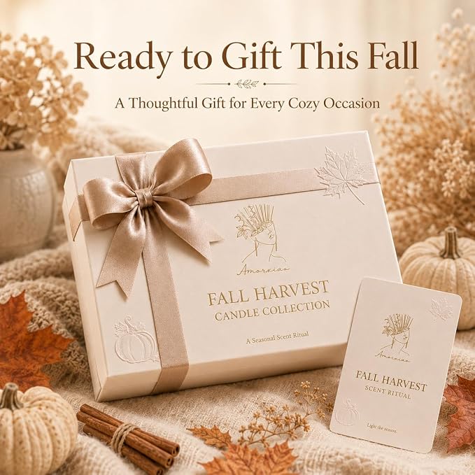 Fall Scented Candles Gift Set, 12 Pack Soy Candles - Image 7