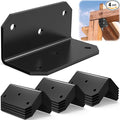 2x2X4 Inch Galvanized L Bracket by KOMOHOM