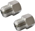 gotonovo G1/2 Inch Female To NPT1/2 Inch Male Threads Adapter Shower Fixture by HOME