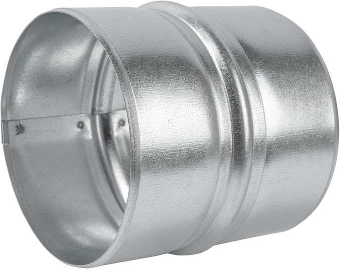 Vent Systems 4'' Inch Galvanized Steel Duct Connector - Image 6