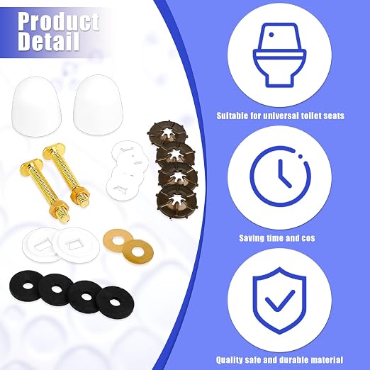 Toilet Flange Bolts Floor Screw Kit - Image 3